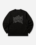 sacai Geoff Sacai  Print L S T-Shirt Black T-Shirts Longsleeve 26-01122S 001
