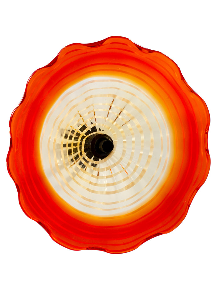 Merida Hand Blown Art Glass Wall Decor - 12 Inch