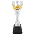 Metal Cup Stripe Trophy - ACU13