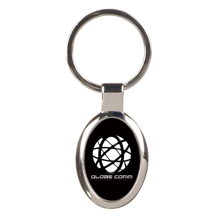 Metal Keychain with Insert - KCM04