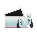 Mint Skies Nintendo Switch OLED Decal Skin