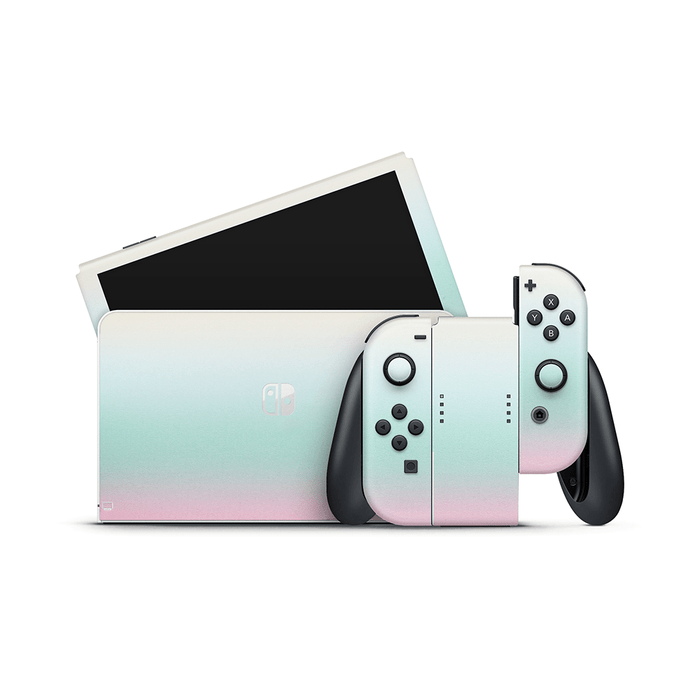 Mint Skies Nintendo Switch OLED Decal Skin