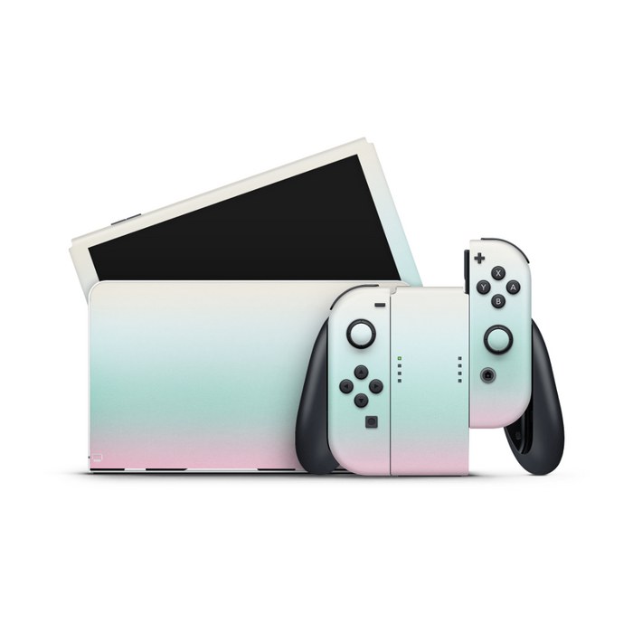 Mint Skies Nintendo Switch OLED Decal Skin