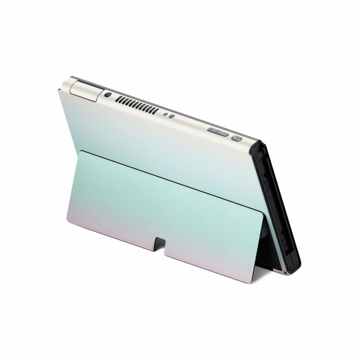 Mint Skies Nintendo Switch OLED Decal Skin