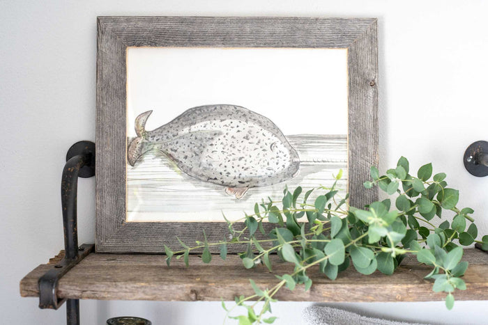 Natural Weathered Grey Wood Picture Frame | 12"x12"