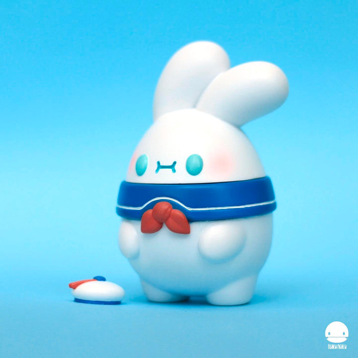 Ngaew2 Buster by Ngaew Ngaew, a limited edition resin toy figure, features intricate cartoon animal design, measuring 8cm, perfect for collectors.