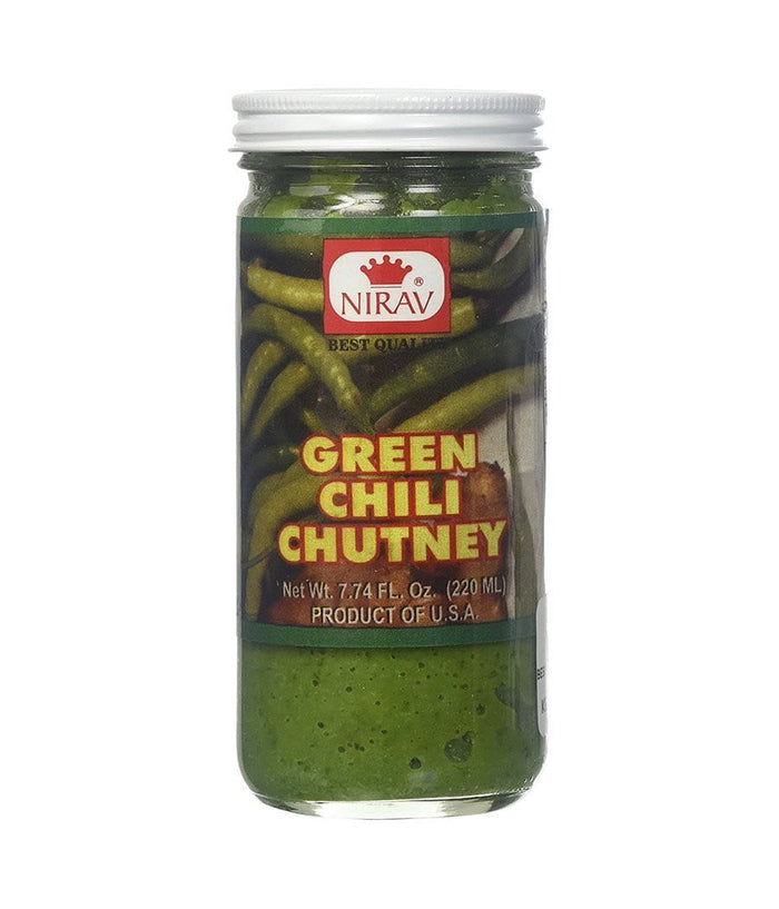 Nirav Green Chilli Chutney 220 ml - Daily Fresh Grocery
