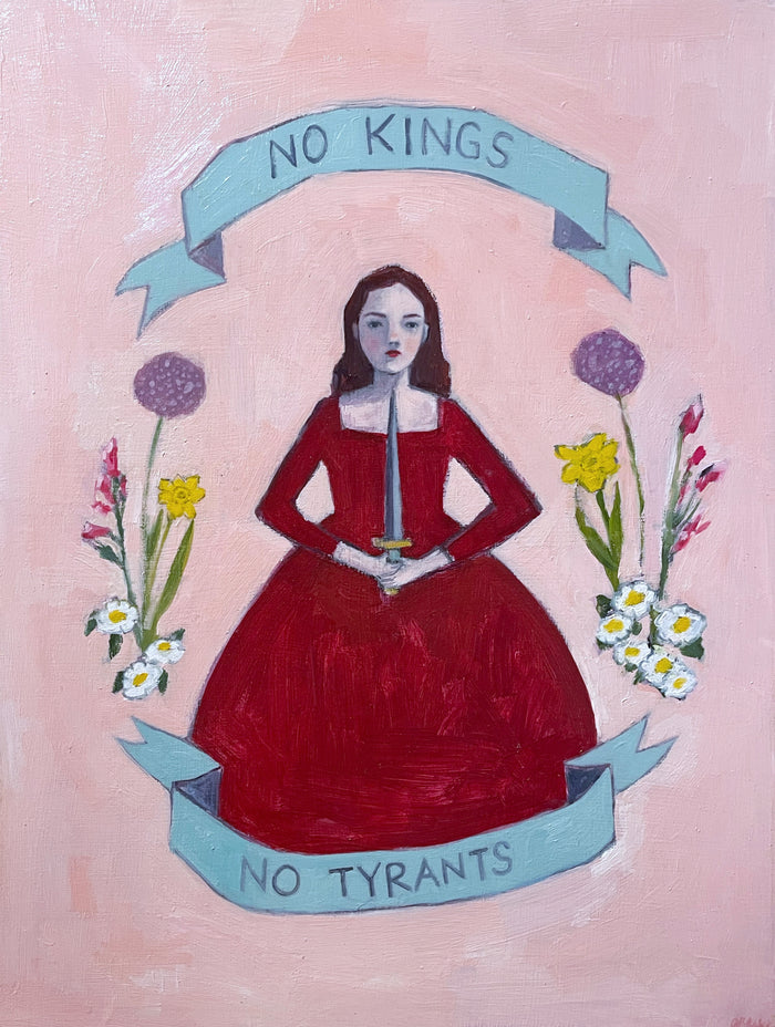 No kings, no tyrants - print