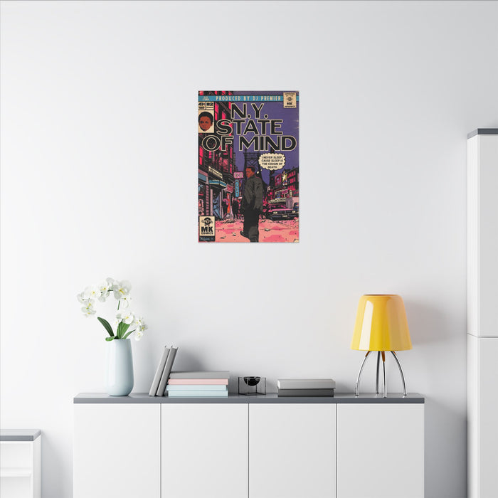 NY State of Mind - Matte Canvas, Stretched