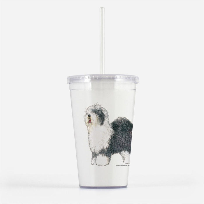 Old English Sheepdog Beverage Tumbler