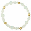 Opalite Bead Stretch Bracelet