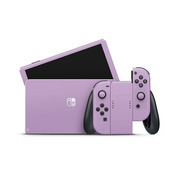 Orchid Purple Nintendo Switch OLED Decal Skin