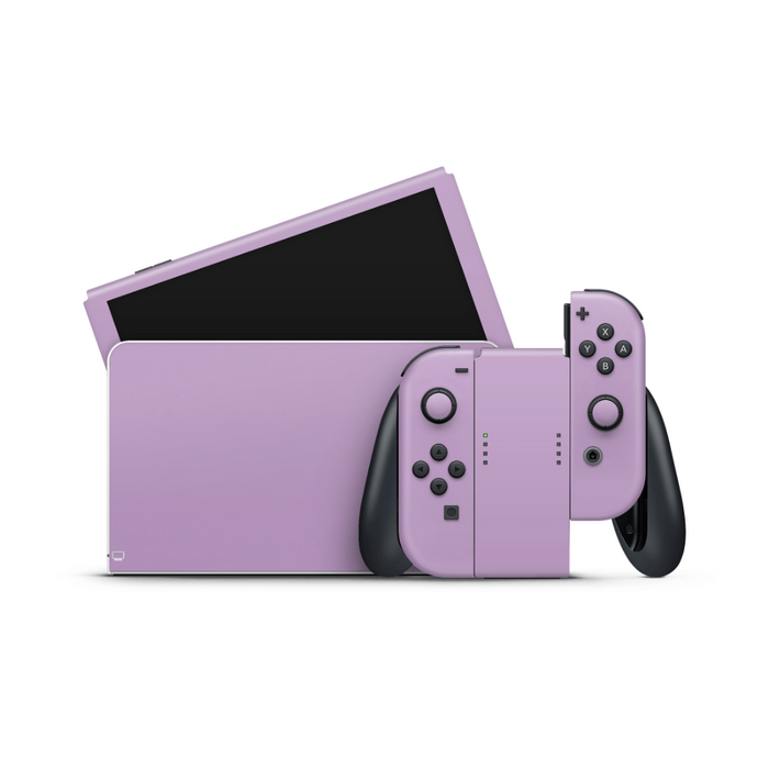 Orchid Purple Nintendo Switch OLED Decal Skin