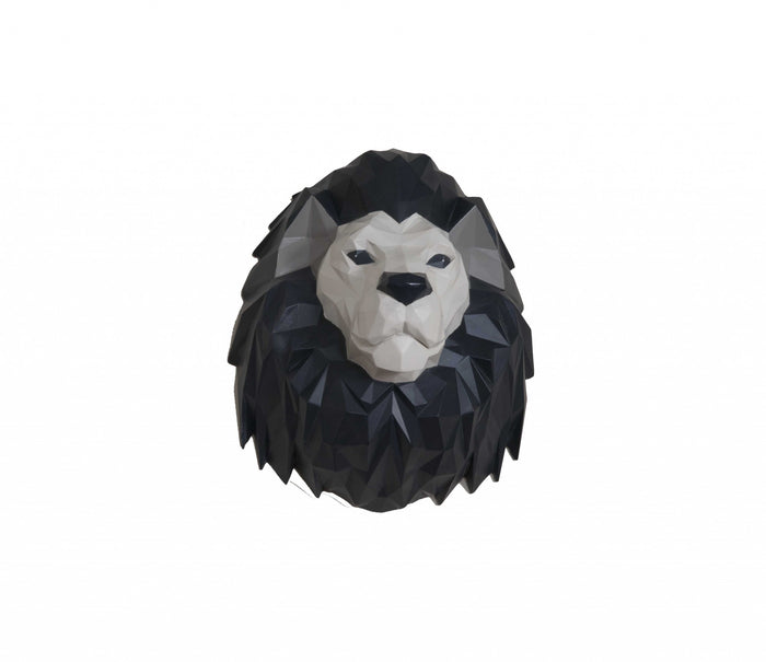 Origami Lion Head Wall Decoration | 11.5"x14"