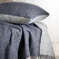 Orion Blue Pure Wool Reversible Cushion
