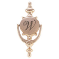 3.5" x 8" Oval Style Brass Door Knocker