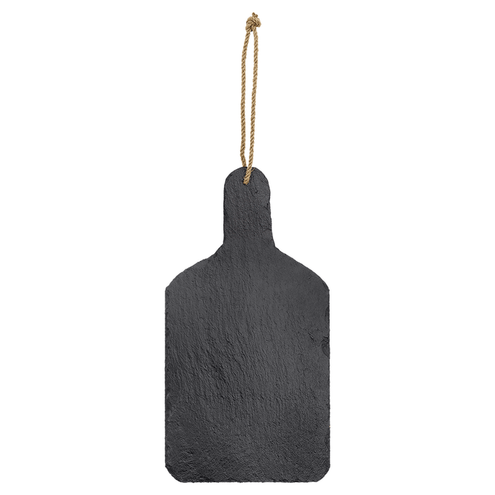 13.5" x 7" Rectangle Slate Cutting Board with Hanger String