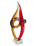 Paglia Hand Blown Art Glass Sculpture
