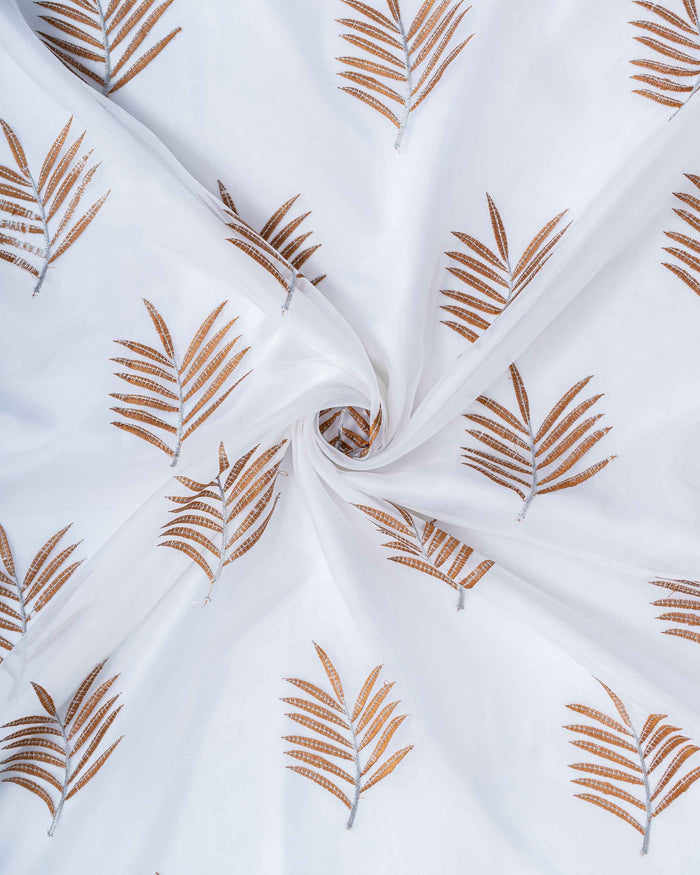 Parda online Premium Embroidery Tissue Curtain with Soft & Durable Fabric