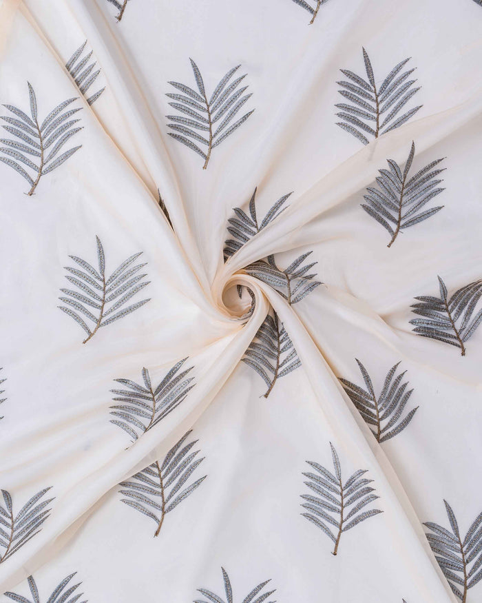 Parda online Premium Embroidery Tissue Curtain with Soft & Durable Fabric