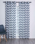 Parda online Premium Jacquard Linen Curtain with Soft & Durable Fabric
