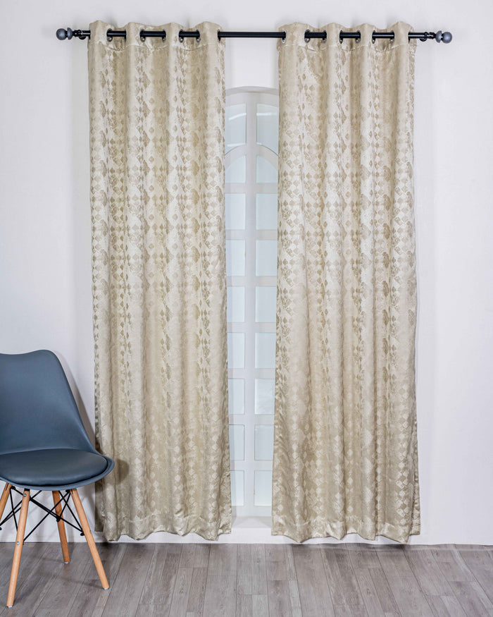 Parda online Premium Smash Jacquard Curtain with Soft & Durable Fabric