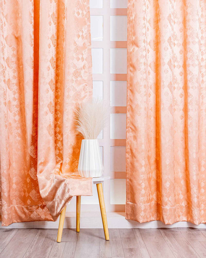 Parda online Premium Smash Jacquard Curtain with Soft & Durable Fabric