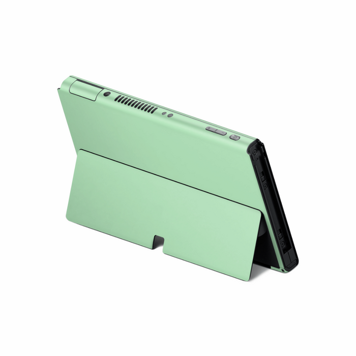 Pastel Green Nintendo Switch OLED Decal Skin