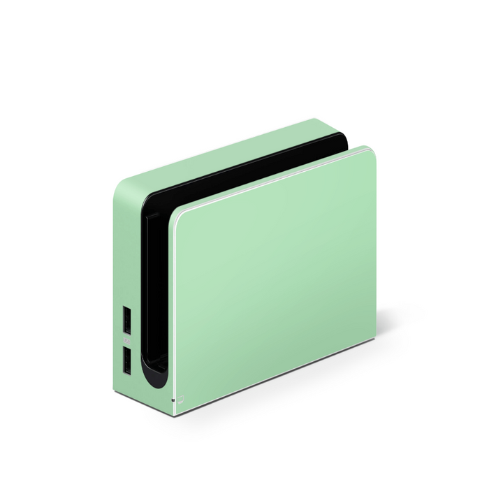 Pastel Green Nintendo Switch OLED Decal Skin