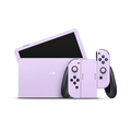 Pastel Lilac Nintendo Switch OLED Decal Skin