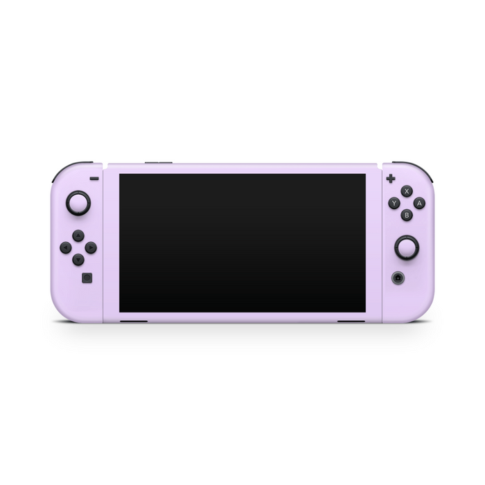 Pastel Lilac Nintendo Switch OLED Decal Skin