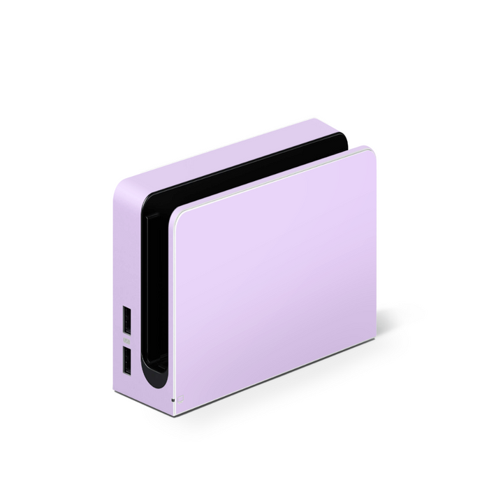 Pastel Lilac Nintendo Switch OLED Decal Skin