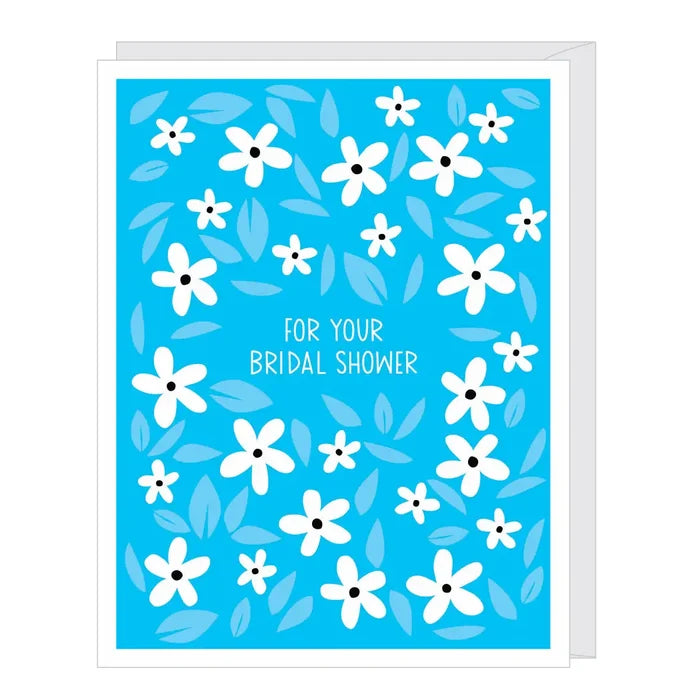 Periwinkle Bridal Shower Card