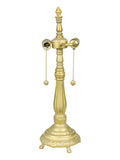 Perry Antique 21.5" Tall Gold Finish Metal Base