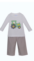 Phoenix and Ren-Tractor Boy Pant Set-18M, 3T