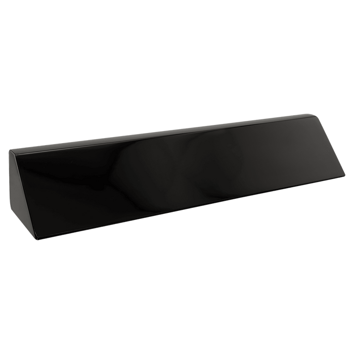 10.5" Black Piano Finish Desk Wedge