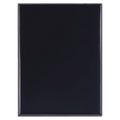 7"x9" Black Piano Finish Plaque