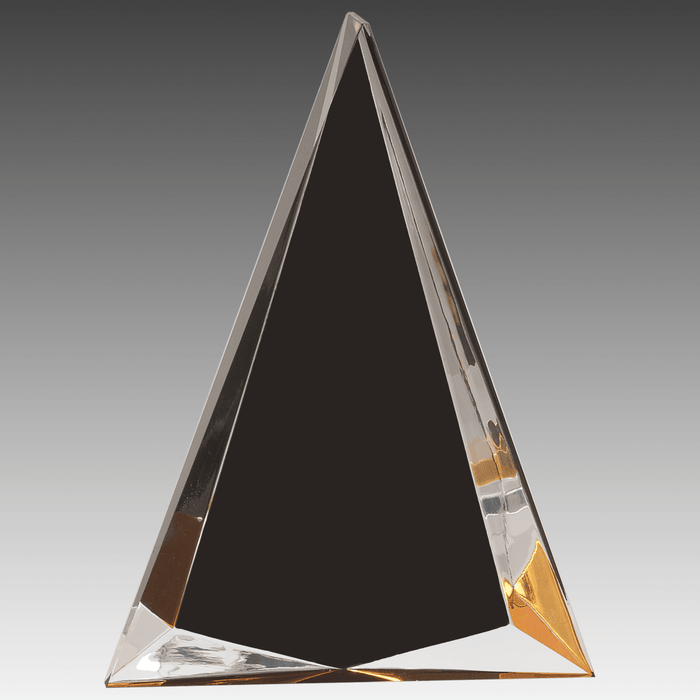 6" x 8" Black/Gold Pinnacle Acrylic
