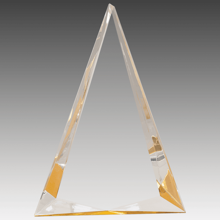 Clear/ Gold / 6.75" x 9"