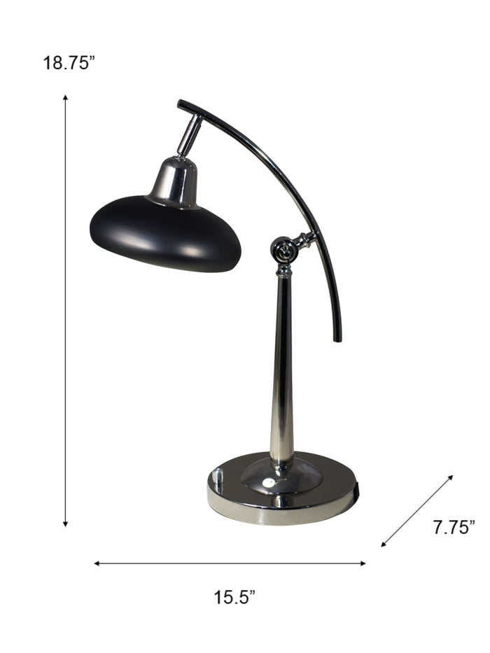 Pivot Multi-Direction LED Desk Lamp with USB Charger