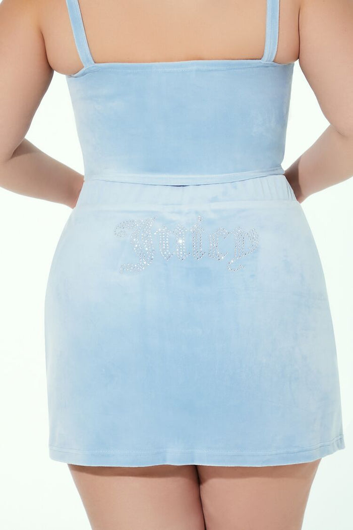 Plus Size Juicy Couture Mini Skirt