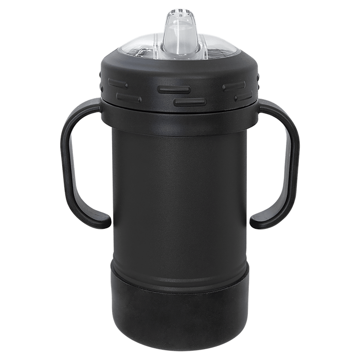 Polar Camel 10 oz. Black Sippy Cup