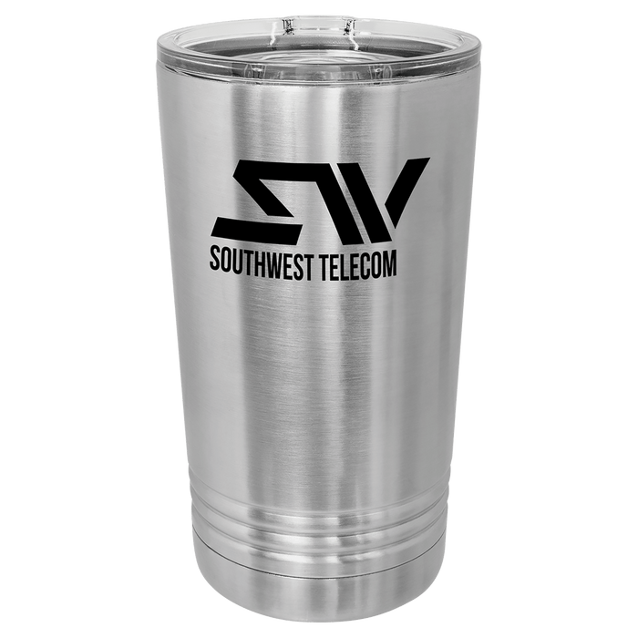 Polar Camel Stainless Steel 16 oz. Pint with Slider Lid