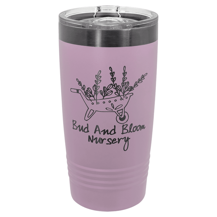 20 oz. Moody Lilac/Ghost Black ION-Plated Ringneck Tumbler