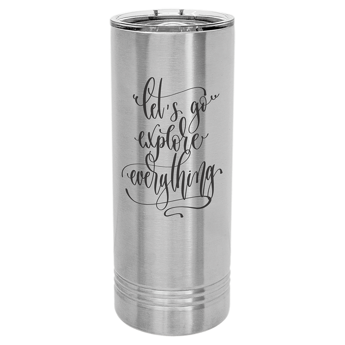 Polar Camel 22 oz. Stainless Steel Skinny Tumbler