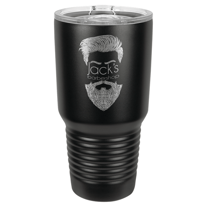PC 30 oz. Black Insulated Tumbler w/ Slider