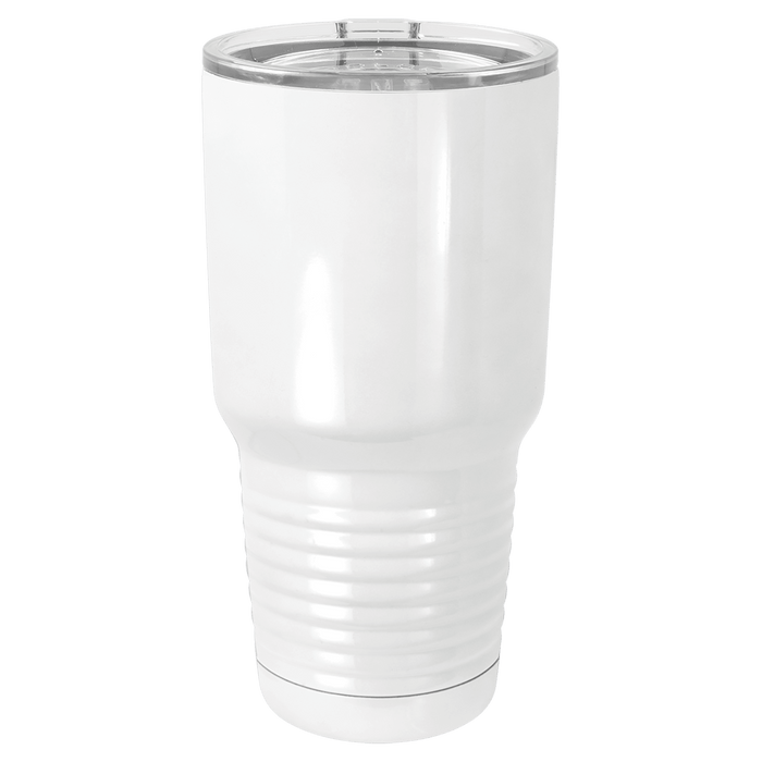 Polar Camel 30 oz. White Vacuum Insulated Tumbler w/Lid