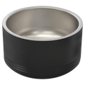 Polar Camel 18 oz. Small Black Pet Bowl