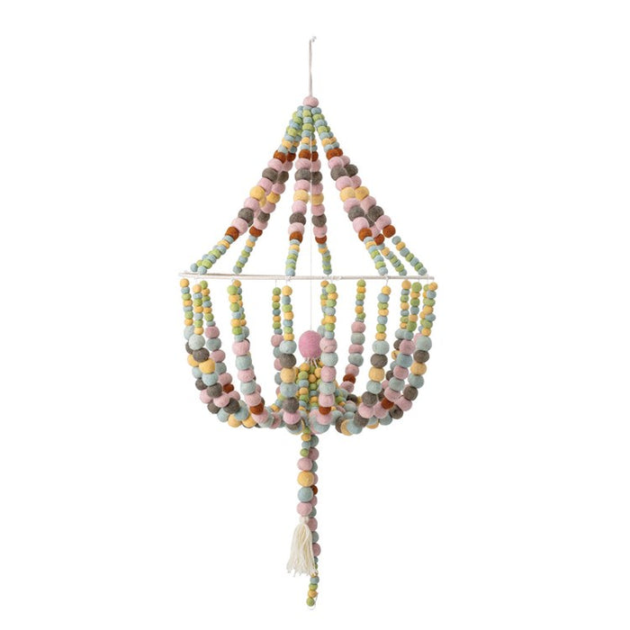Pom Pom Chandelier