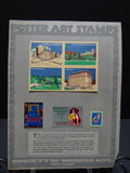 Poster Art Stamps Lithographic Plates by the Society of Modern Art